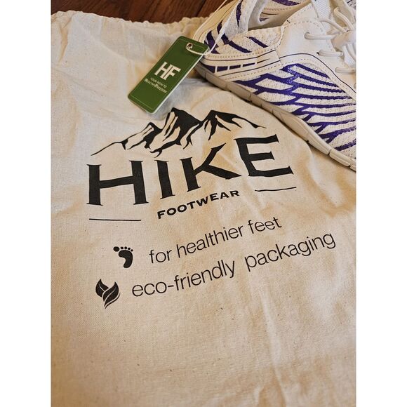 Hike Footwear Lorax Pro Barefoot Shoes White Womens 10/10.5 Mens 8/8.5 - Picture 2 of 6